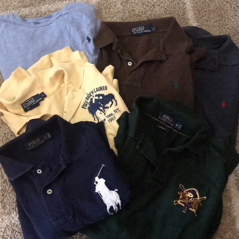 polo Shirts (M&L)